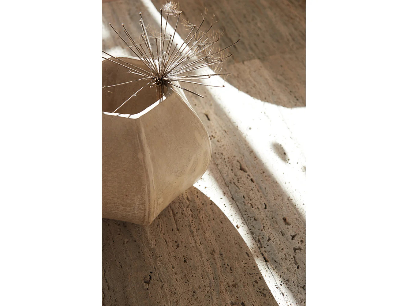 Pot MELIS - Ø23,5x21,5cm - Blanc