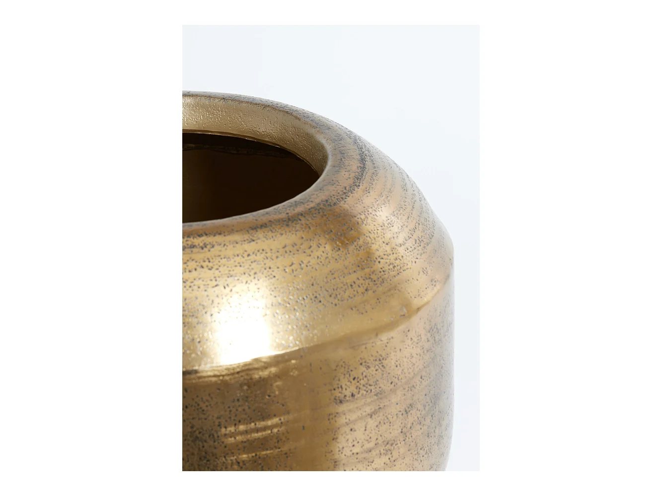 Pot LOUIE - Ø40x37cm - Doré