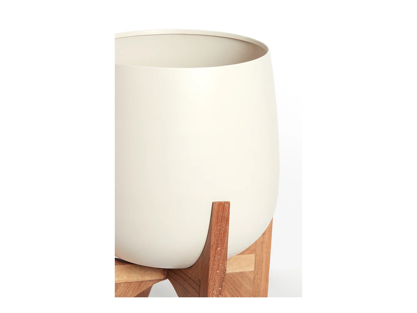 Pot KARUNA - Ø59x82cm - Blanc