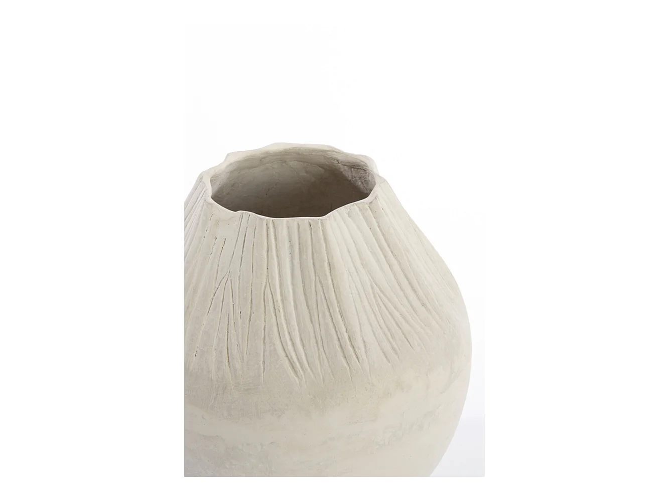 Topf ACDA - Ø30,5x32cm - Weiß