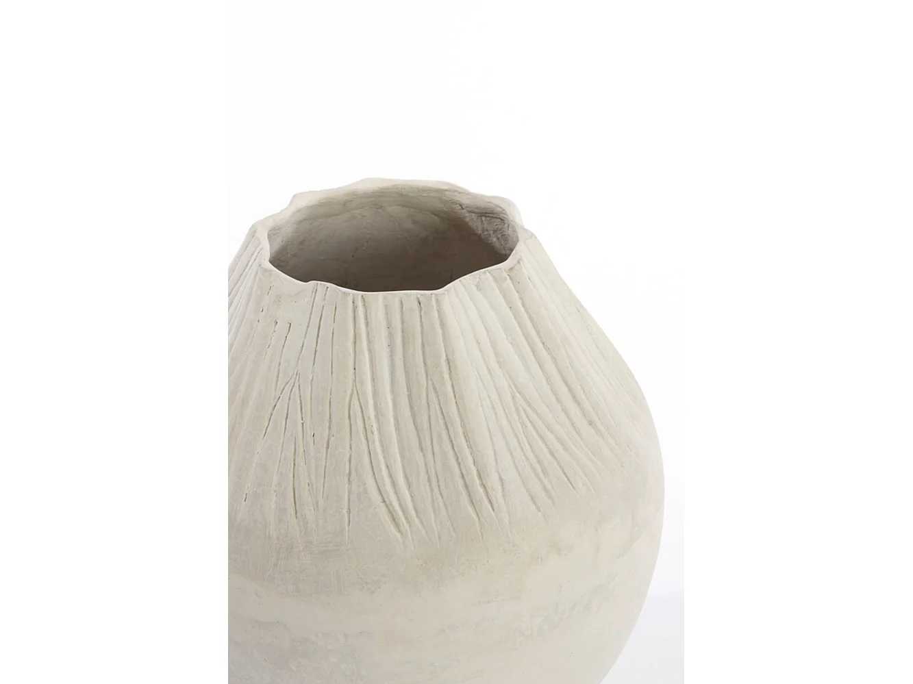 Pot ACDA - Ø30,5x32cm - Blanc