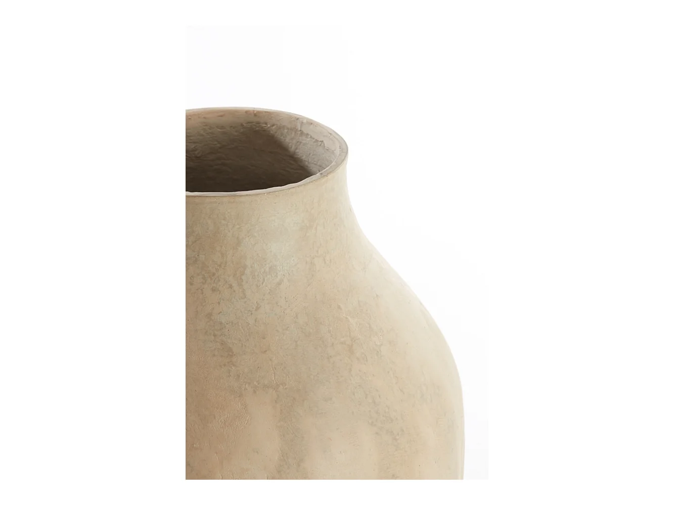 Pot NORELL - Ø35x42cm - Blanc