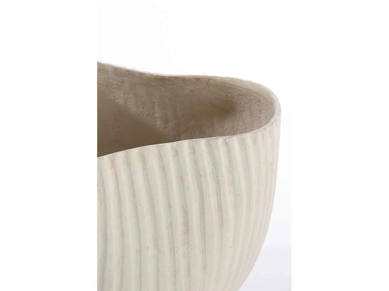 Pot ANTA - Ø37x28cm - Blanc
