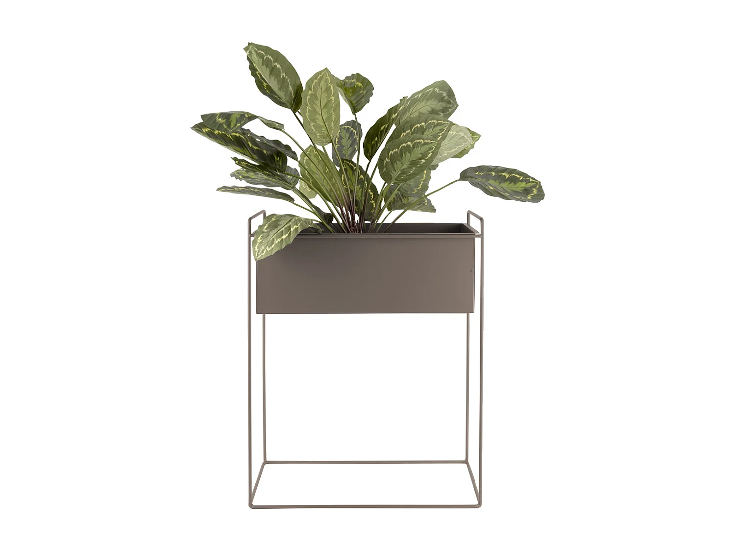 Plant Pot Set Essence Straight - Donkergrijs