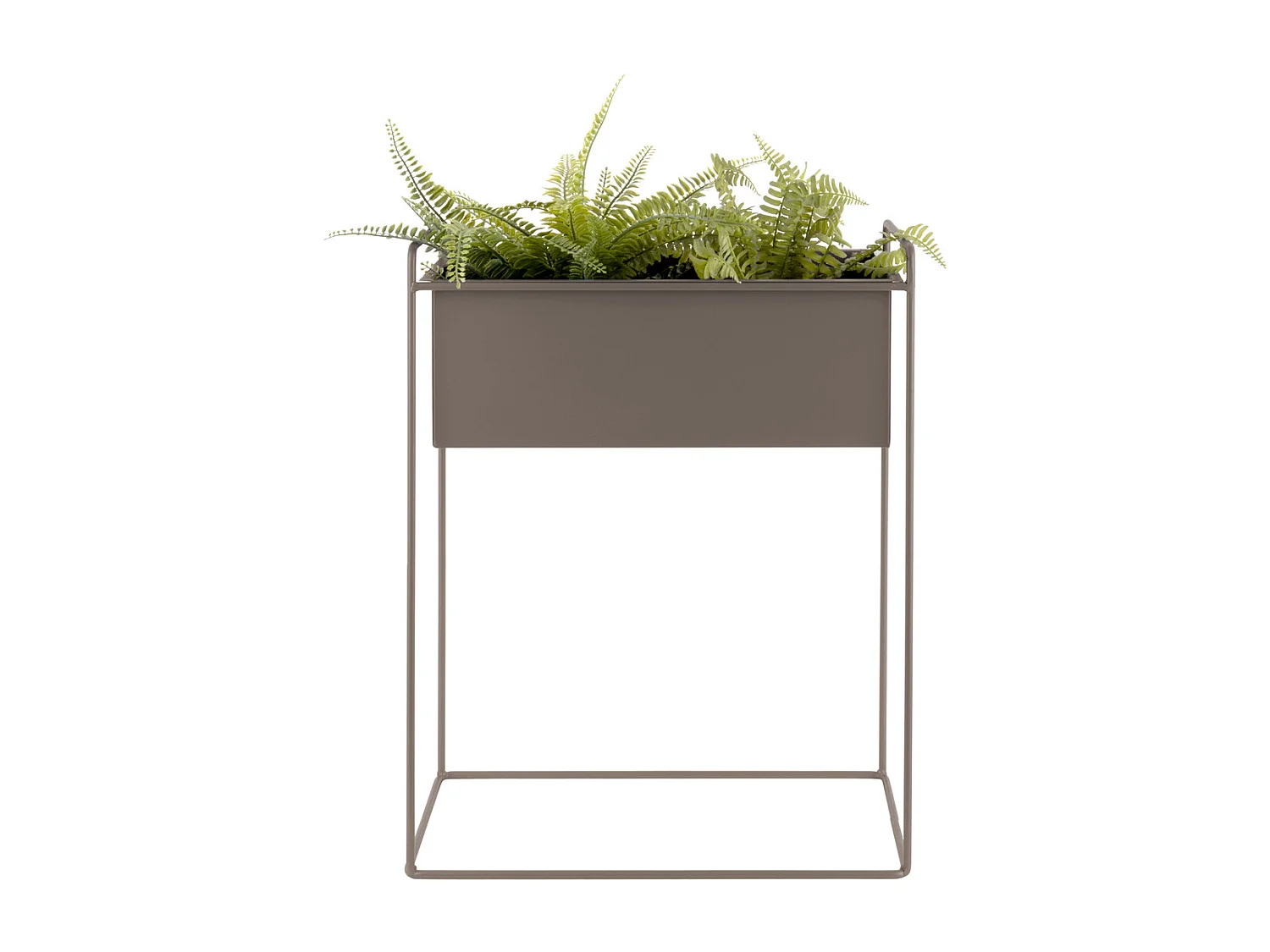 Plant Pot Set Essence Straight - Donkergrijs