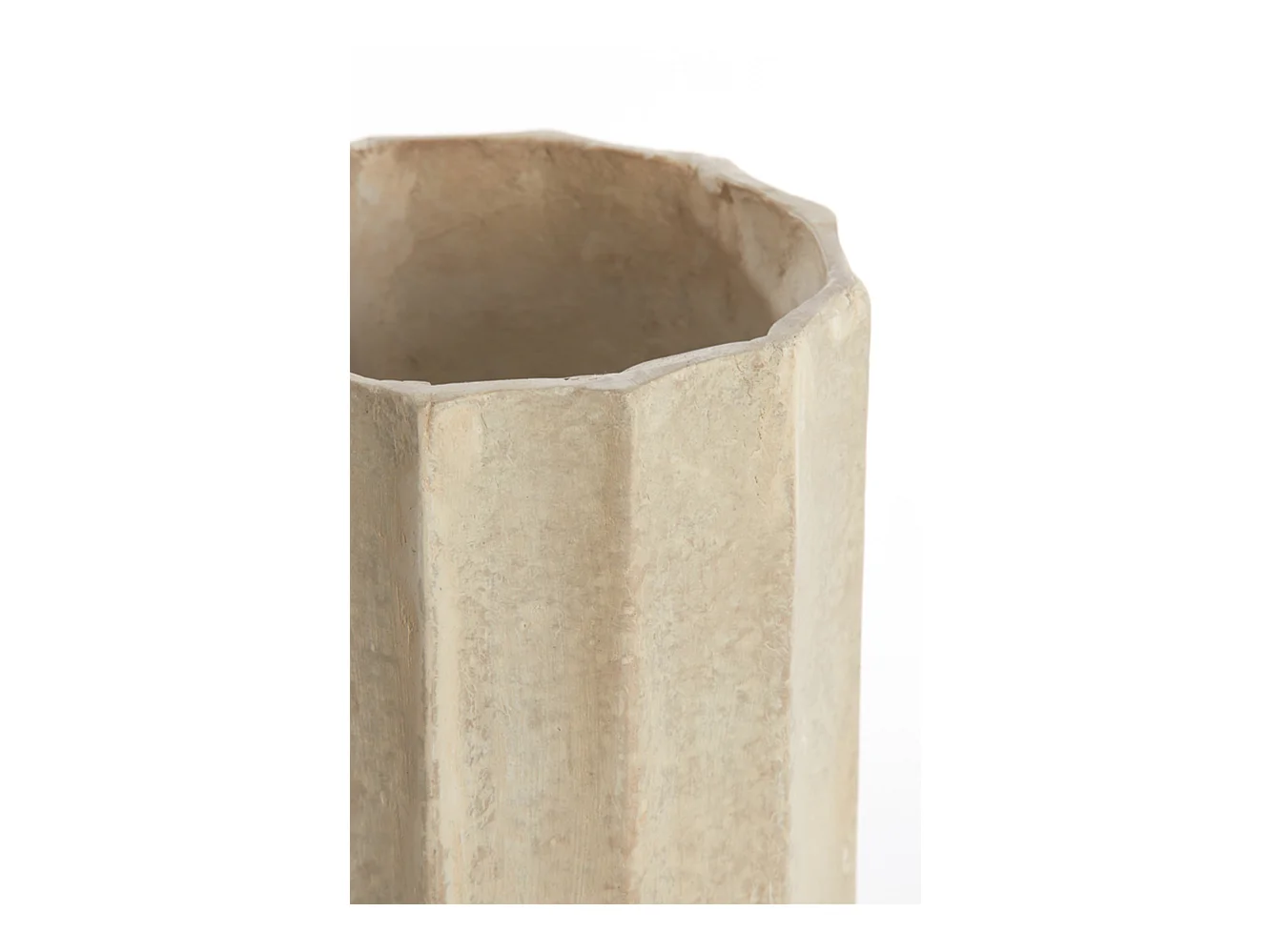 Pot SALOU - Ø22x32cm - Blanc