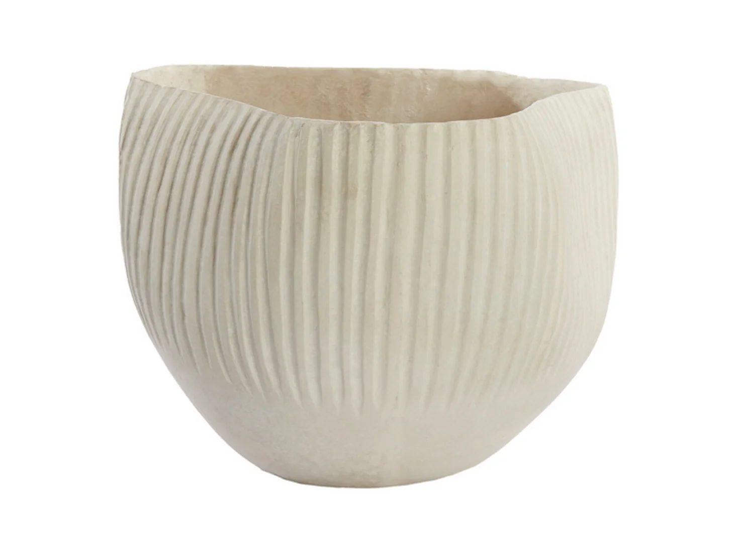 Pot ANTA - Ø43x33cm - Blanc