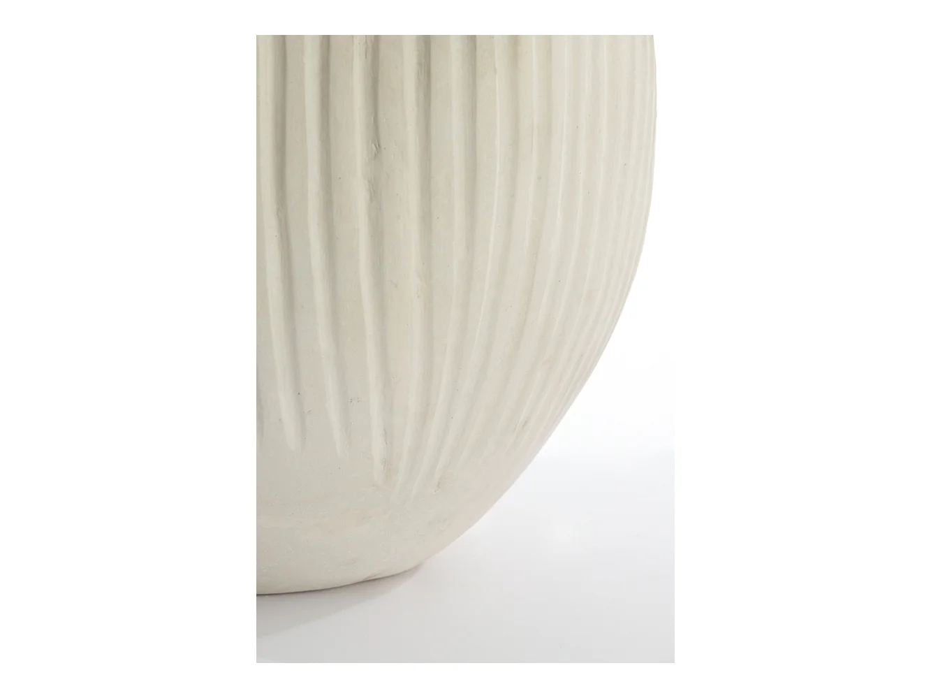 Pot ANTA - Ø43x33cm - Blanc