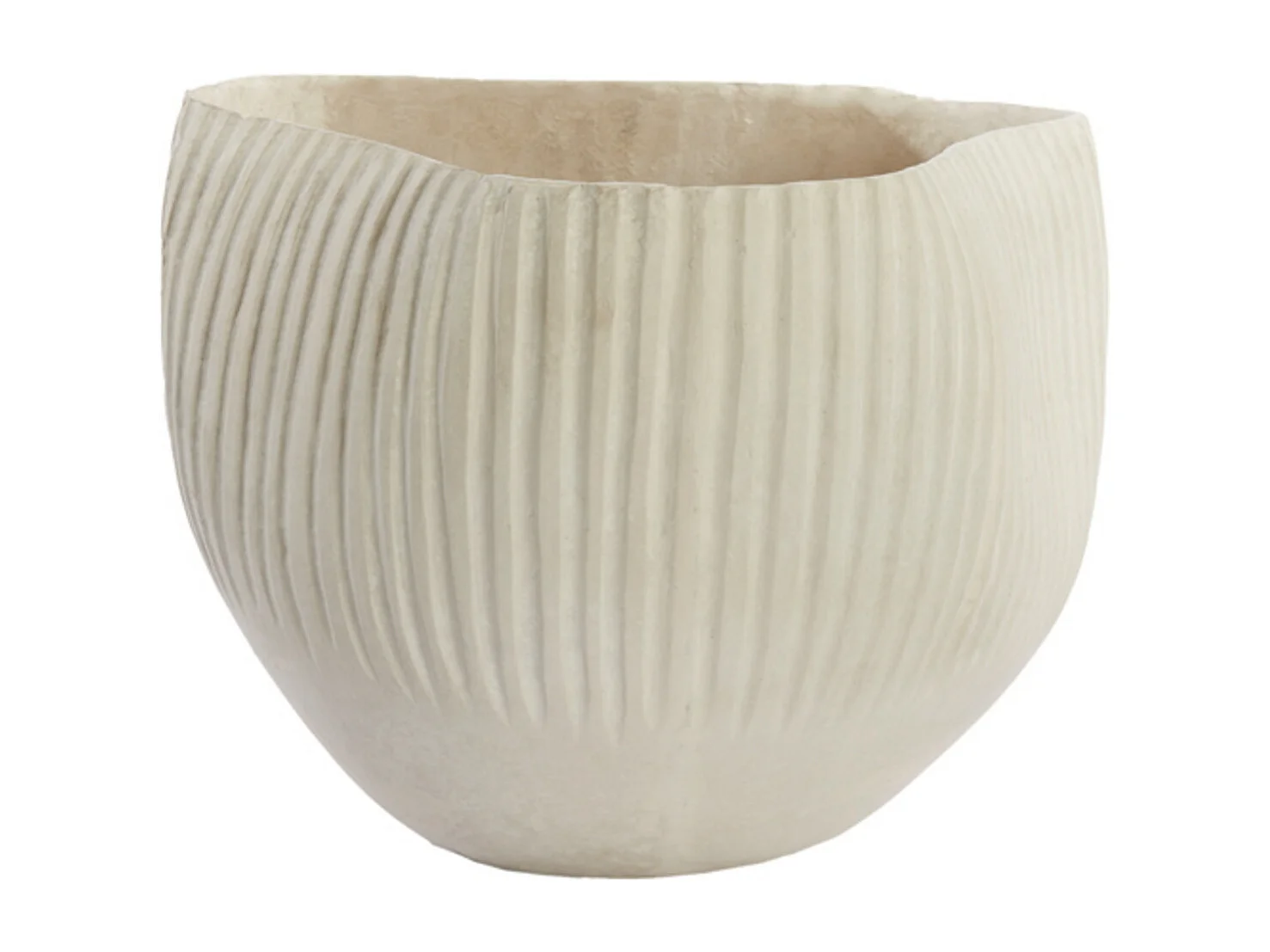 Pot ANTA - Ø43x33cm - Blanc