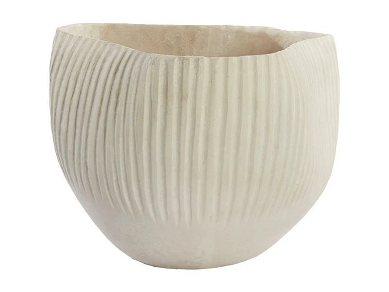 Pot ANTA - Ø43x33cm - Blanc