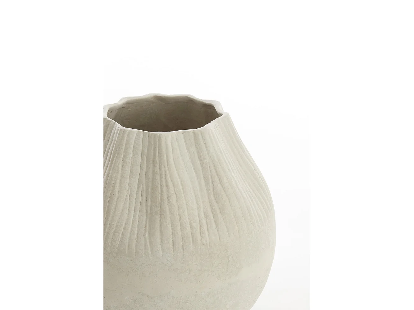 Pot ACDA - Ø43,5x46cm - Blanc