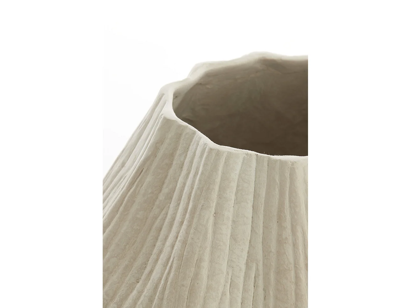Pot ACDA - Ø43,5x46cm - Blanc