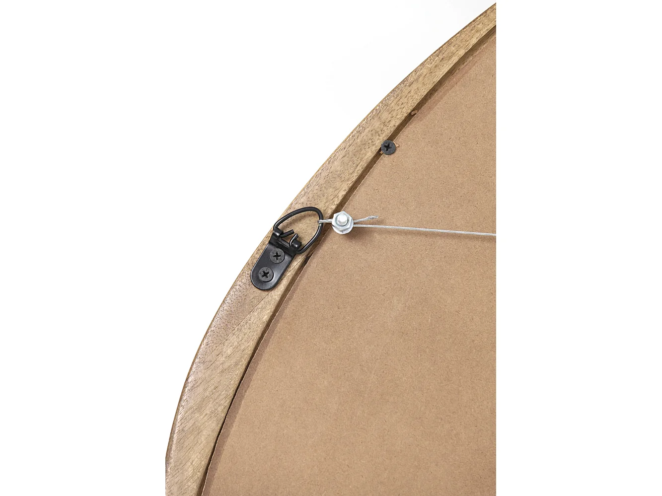 Miroir SONORA - 80x5x70cm - Marron