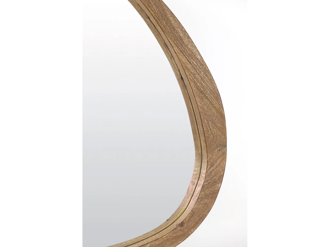 Miroir SONORA - 80x5x70cm - Marron