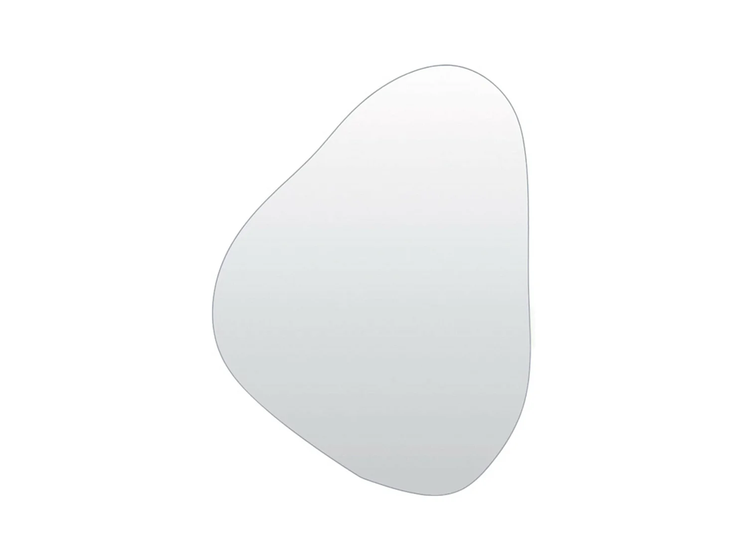 Miroir ALGEZA - 61x1,5x61cm - Transparent