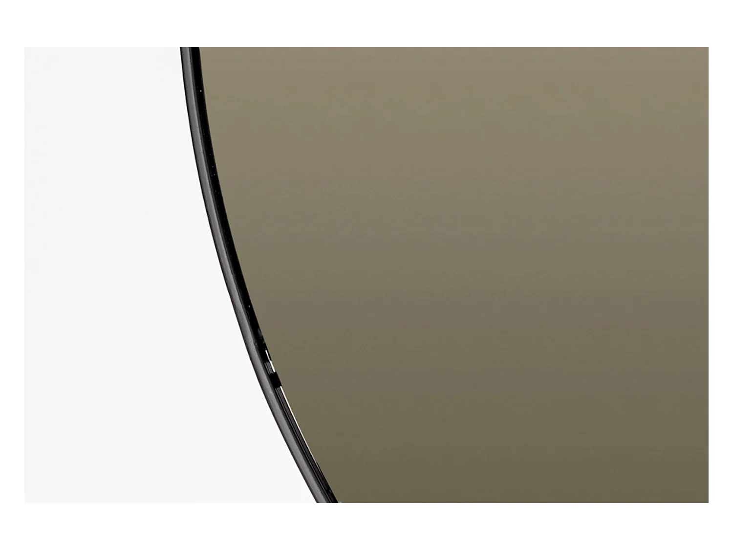 Miroir ESPEJO - 96x1,5x96cm - Noir