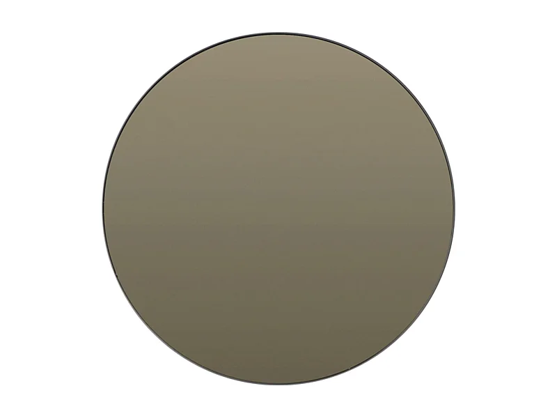 Spiegel ESPEJO - 96x1.5x96cm - Zwart