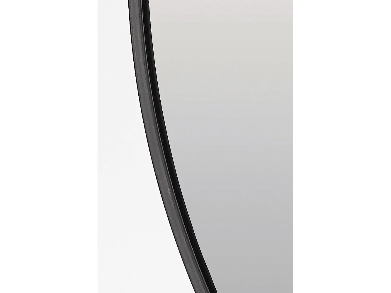 Miroir ESPEJO - 50x1,5x50cm - Noir