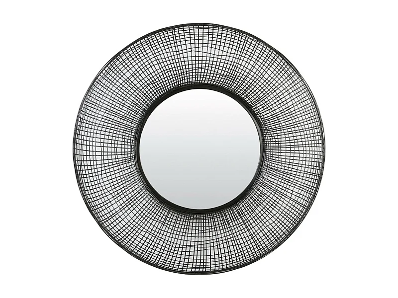 Spiegel SAMAT - 78x12x78cm - Schwarz