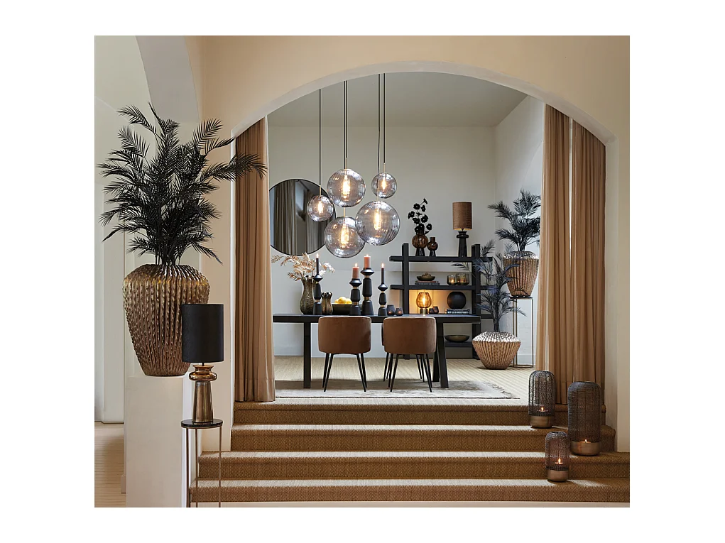 Miroir ESPEJO - 116x1,5x116cm - Noir