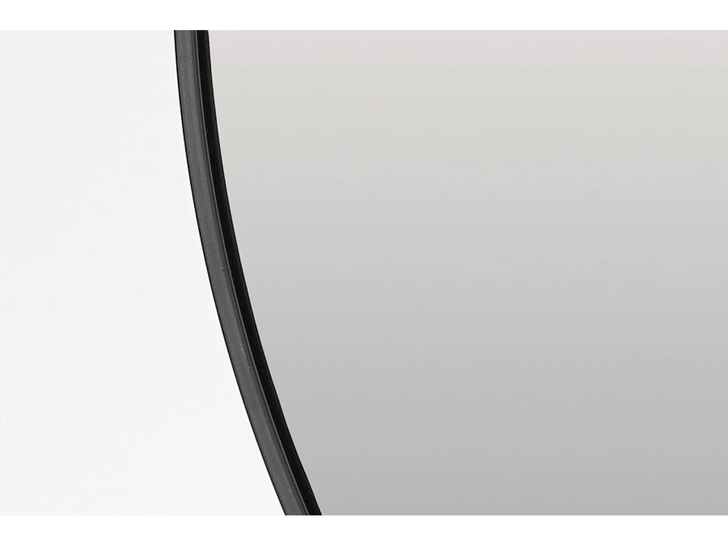 Miroir ESPEJO - 70x1,5x70cm - Noir