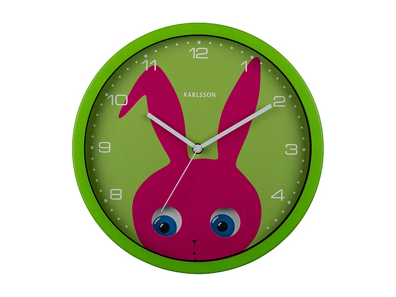 Horloge murale Coccinelle Peekaboo - Vert - Ø30,8cm