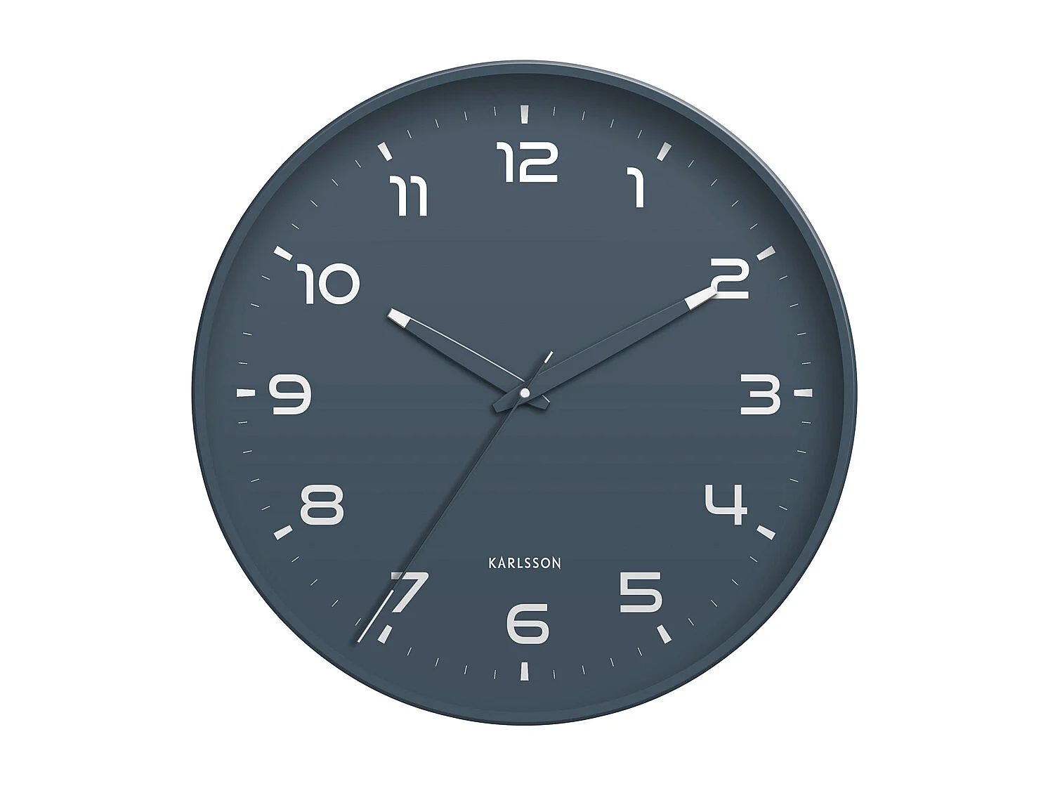 Horloge murale Orgullo - Bleu classique - Ø40cm
