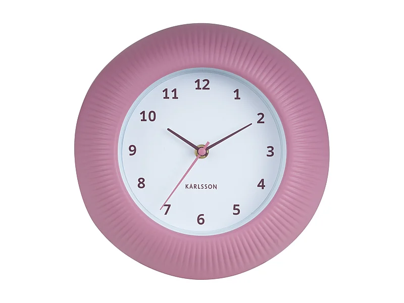 Wanduhr Tender Rib - Rose Tan - Ø25cm