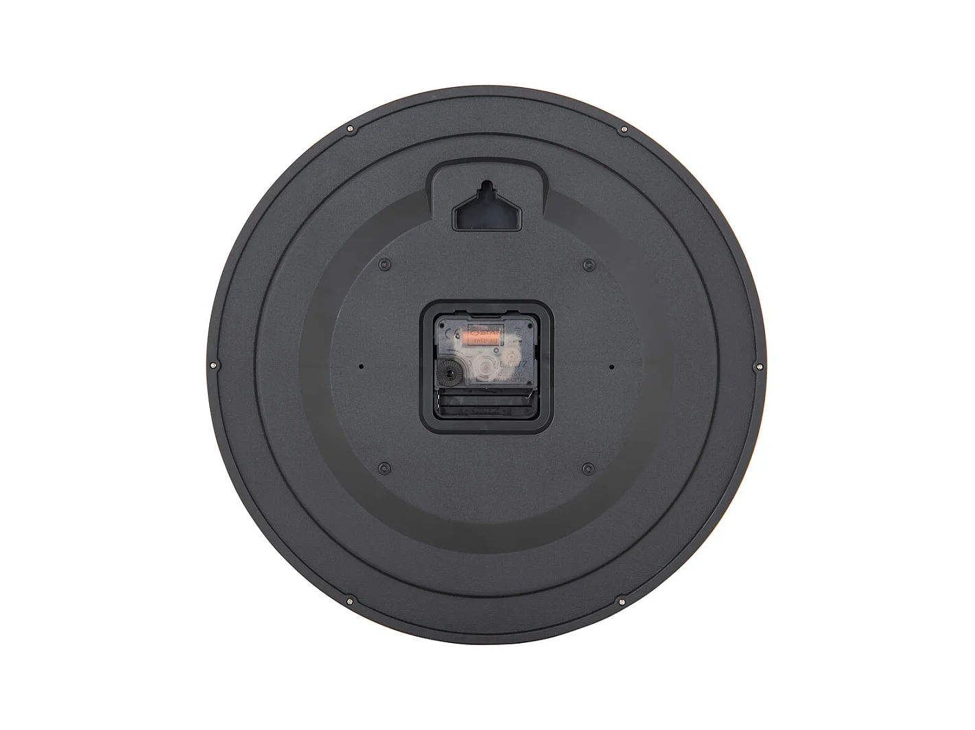 Wanduhr 3D Zahlen - Gold lackiert - Ø30,5cm