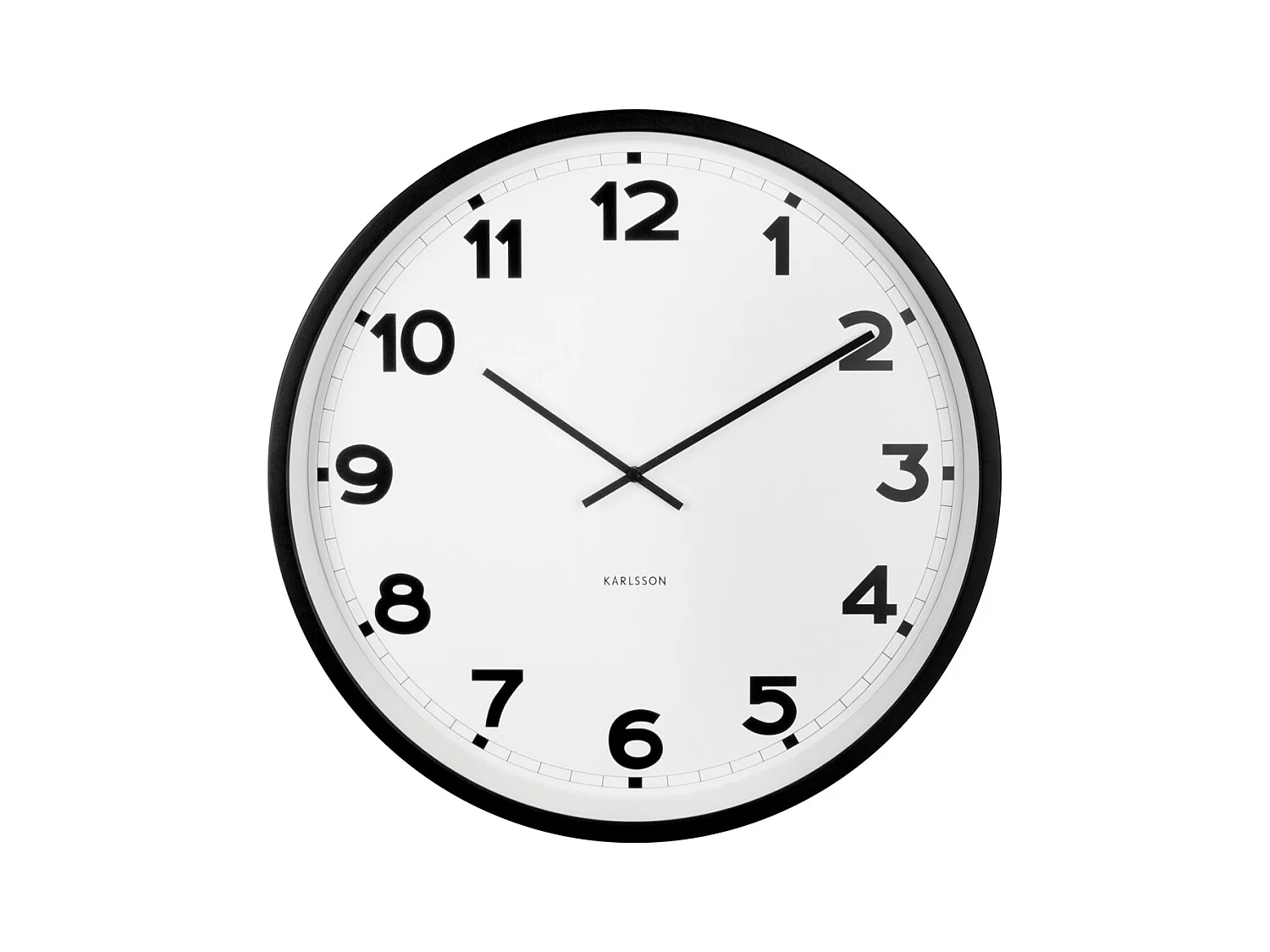Wanduhr New Classic XL - Weiß - Ø80cm