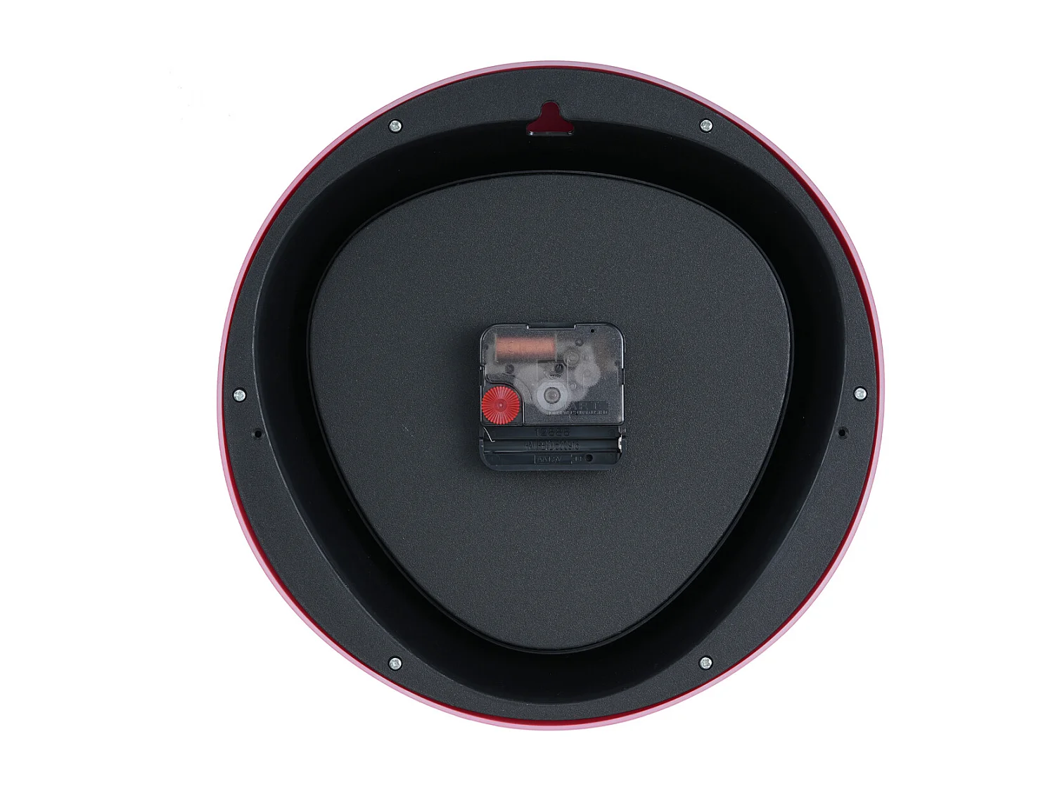 Horloge murale Funky Vibes - Rouge écarlate - Ø25,5cm