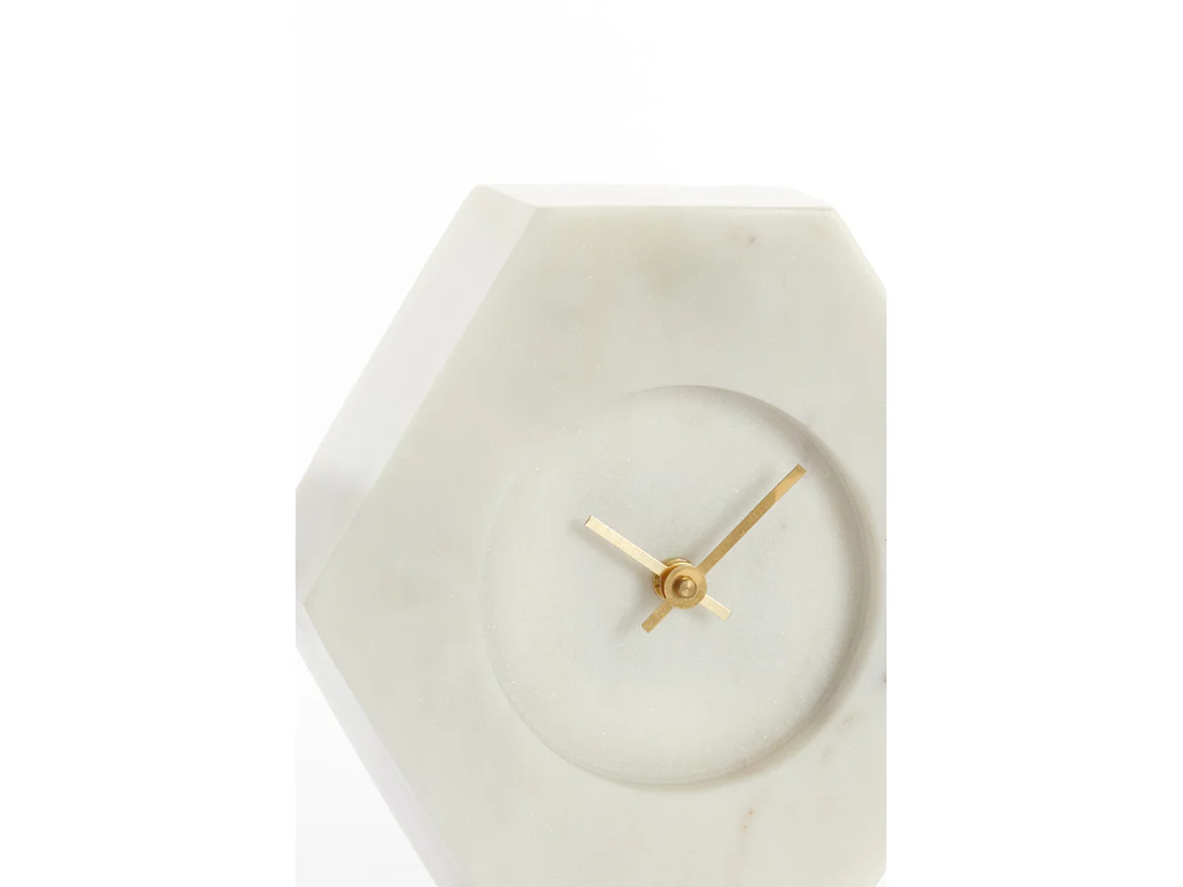 Uhr CHERE - 19x6,5x19cm - Weiß