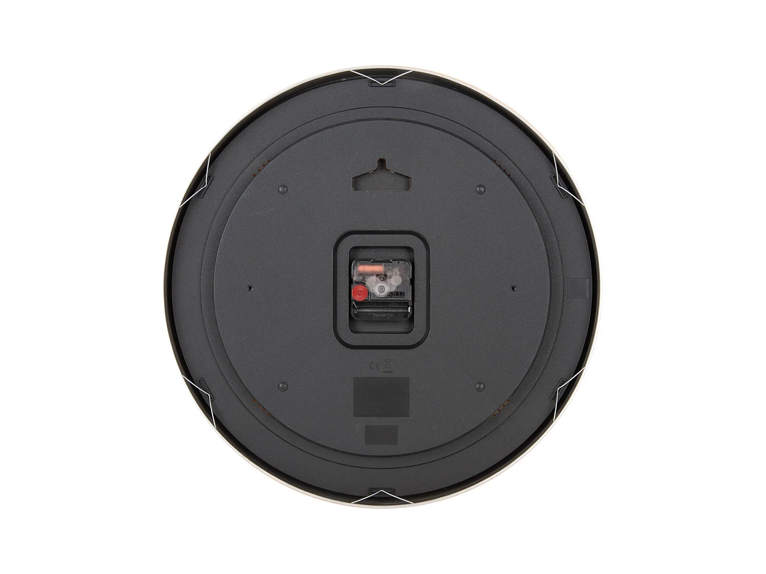 Horloge murale Orgullo - Noir - Ø40cm