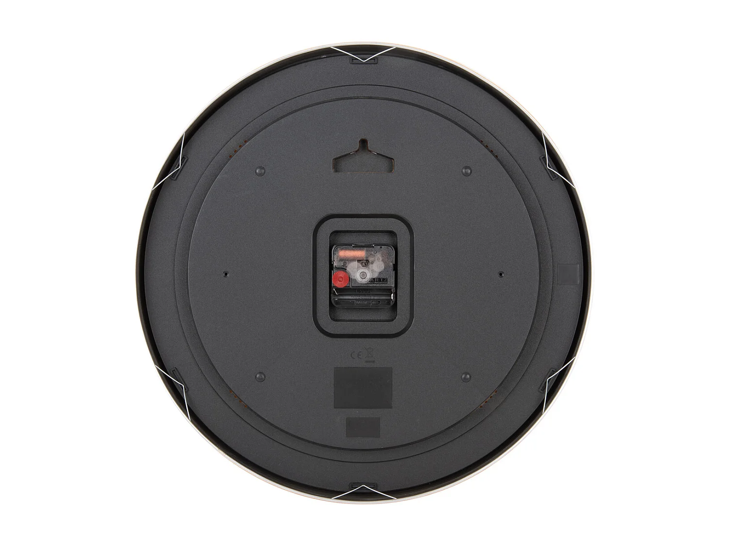 Horloge murale Orgullo - Noir - Ø40cm