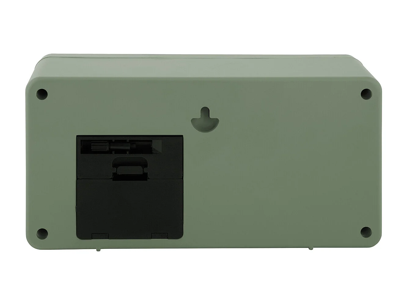 Wand/Tafelklok Retro Boxed Flip - Jungle groen