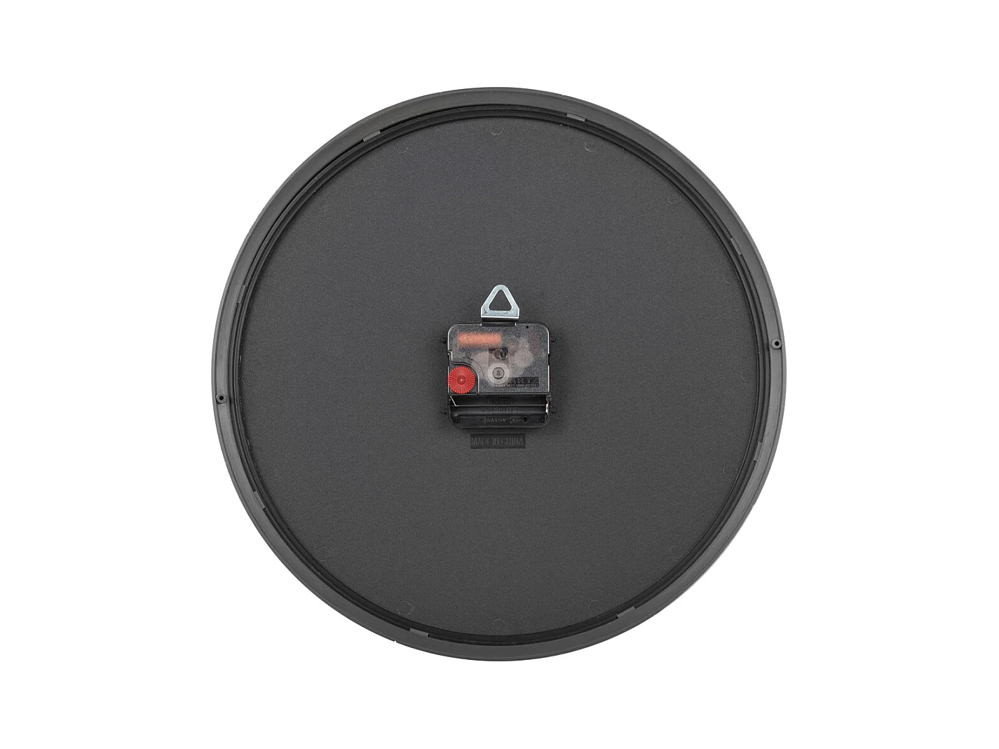 Horloge murale Sencillez - Gris foncé - Ø30cm