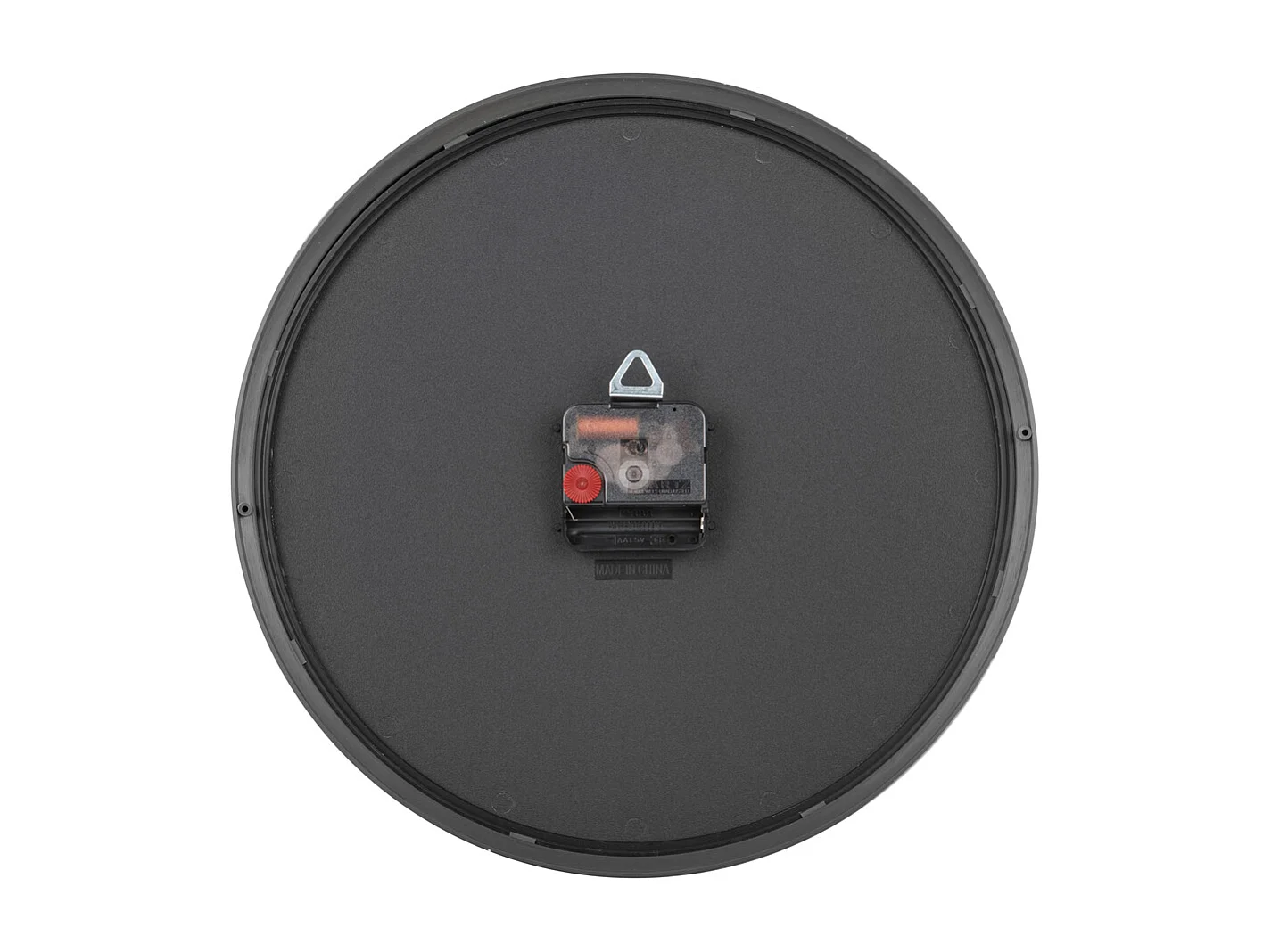 Horloge murale Sencillez - Gris foncé - Ø30cm