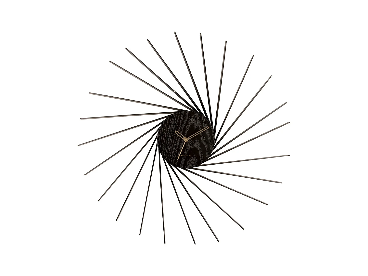 Horloge murale Helix XL - Noir - Ø68cm