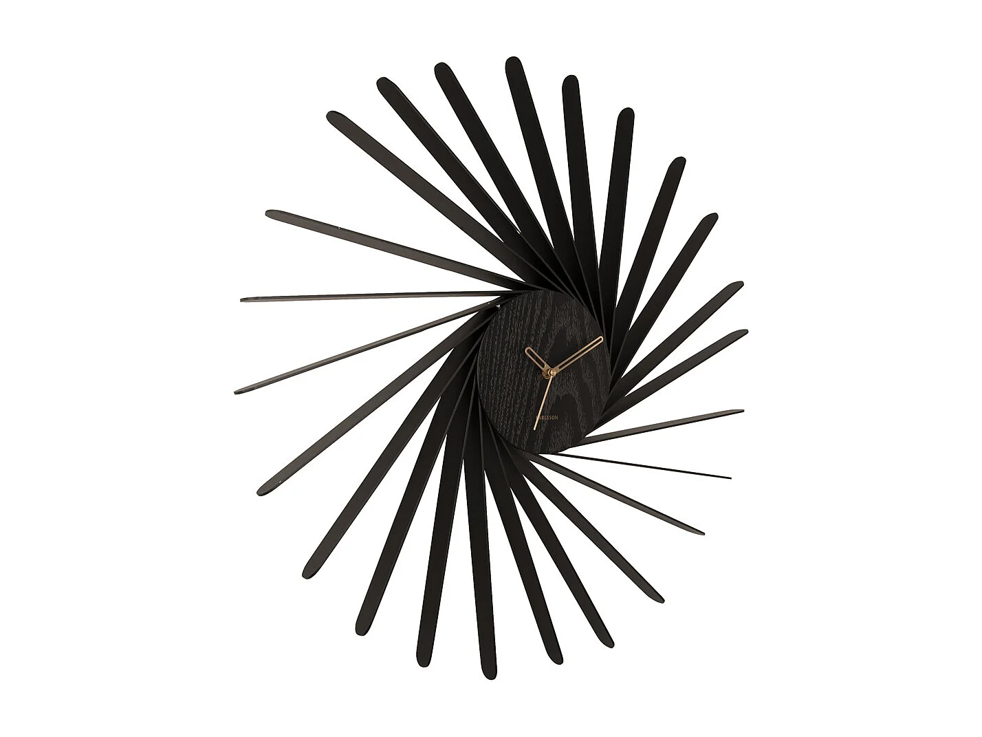 Horloge murale Helix XL - Noir - Ø68cm