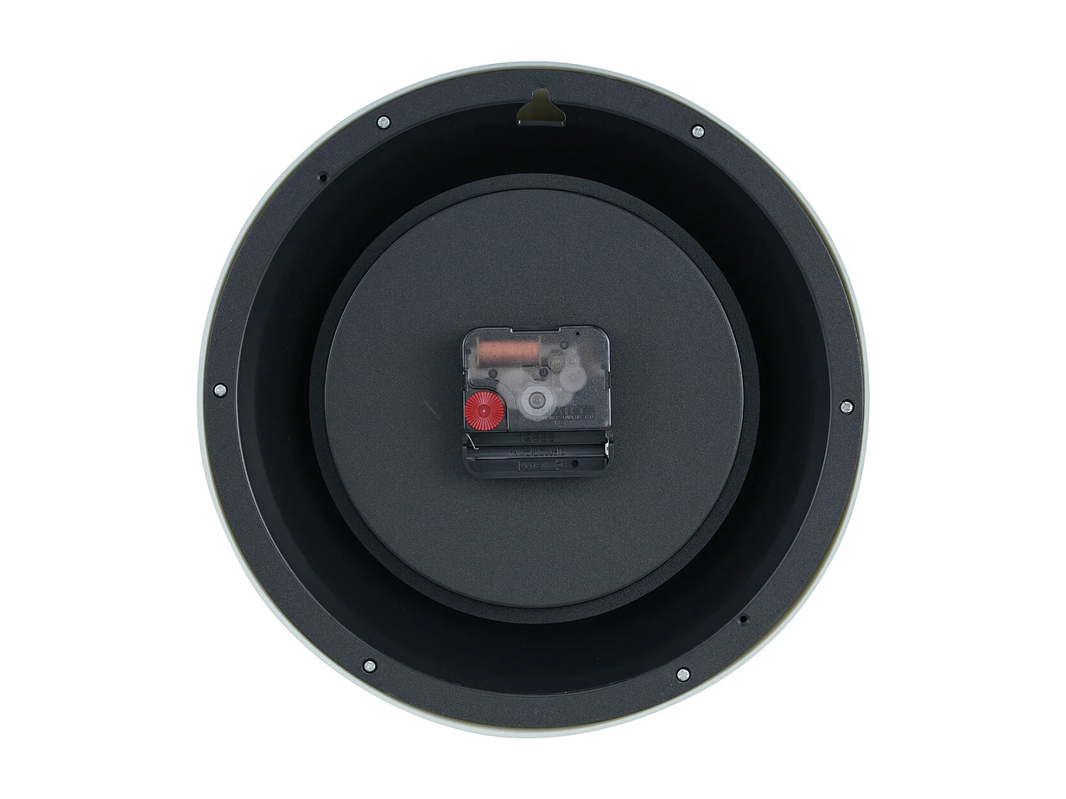 Horloge murale Tender Rib - Bleu brumeux - Ø25cm