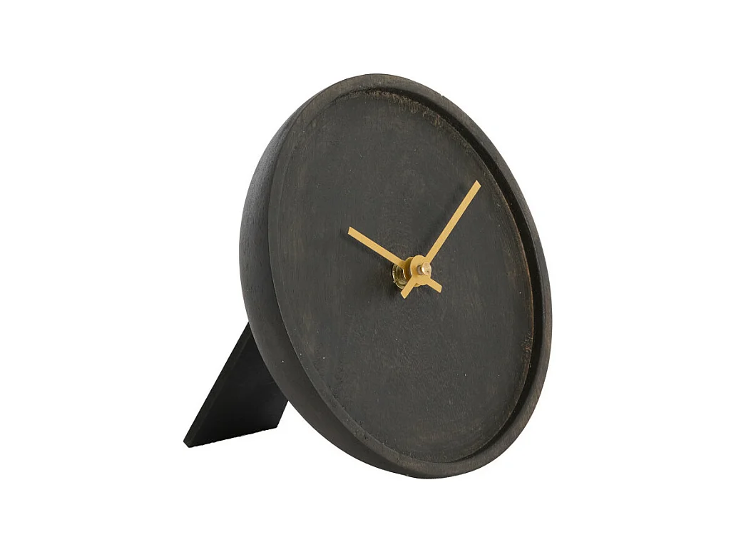 Horloge VETI - 15x4x15cm - Marron