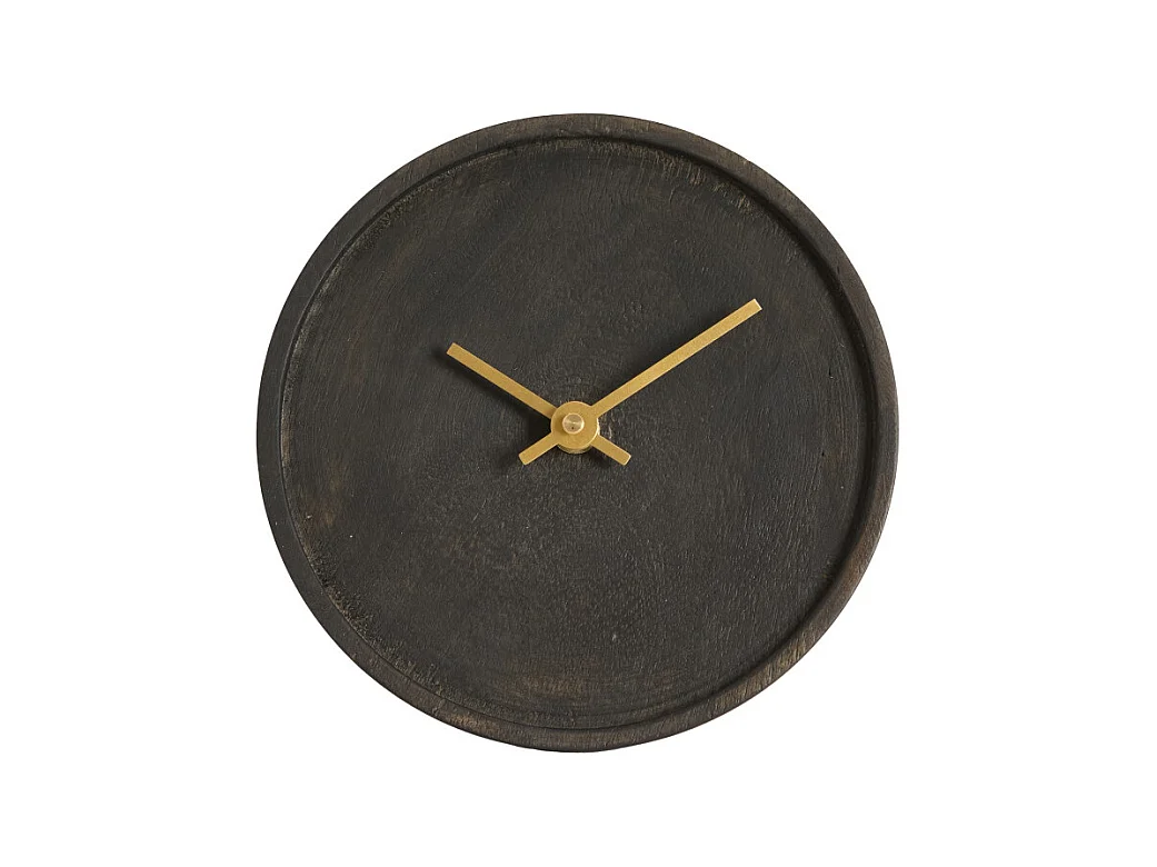 Horloge VETI - 15x4x15cm - Marron