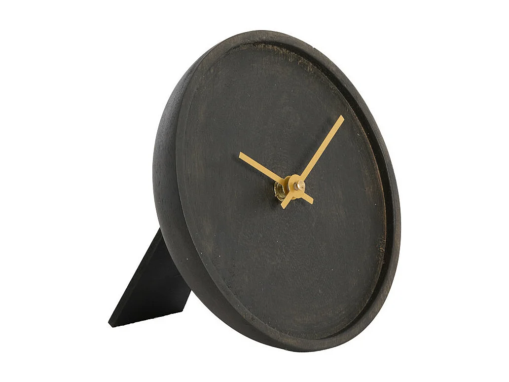 Horloge VETI - 15x4x15cm - Marron