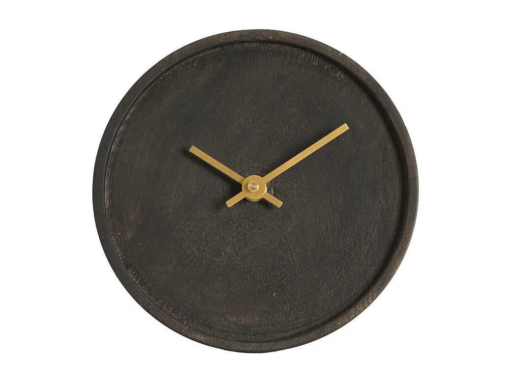 Horloge VETI - 15x4x15cm - Marron