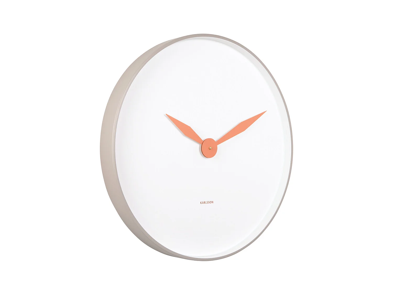 Wanduhr Albatross - Grau - Ø50cm