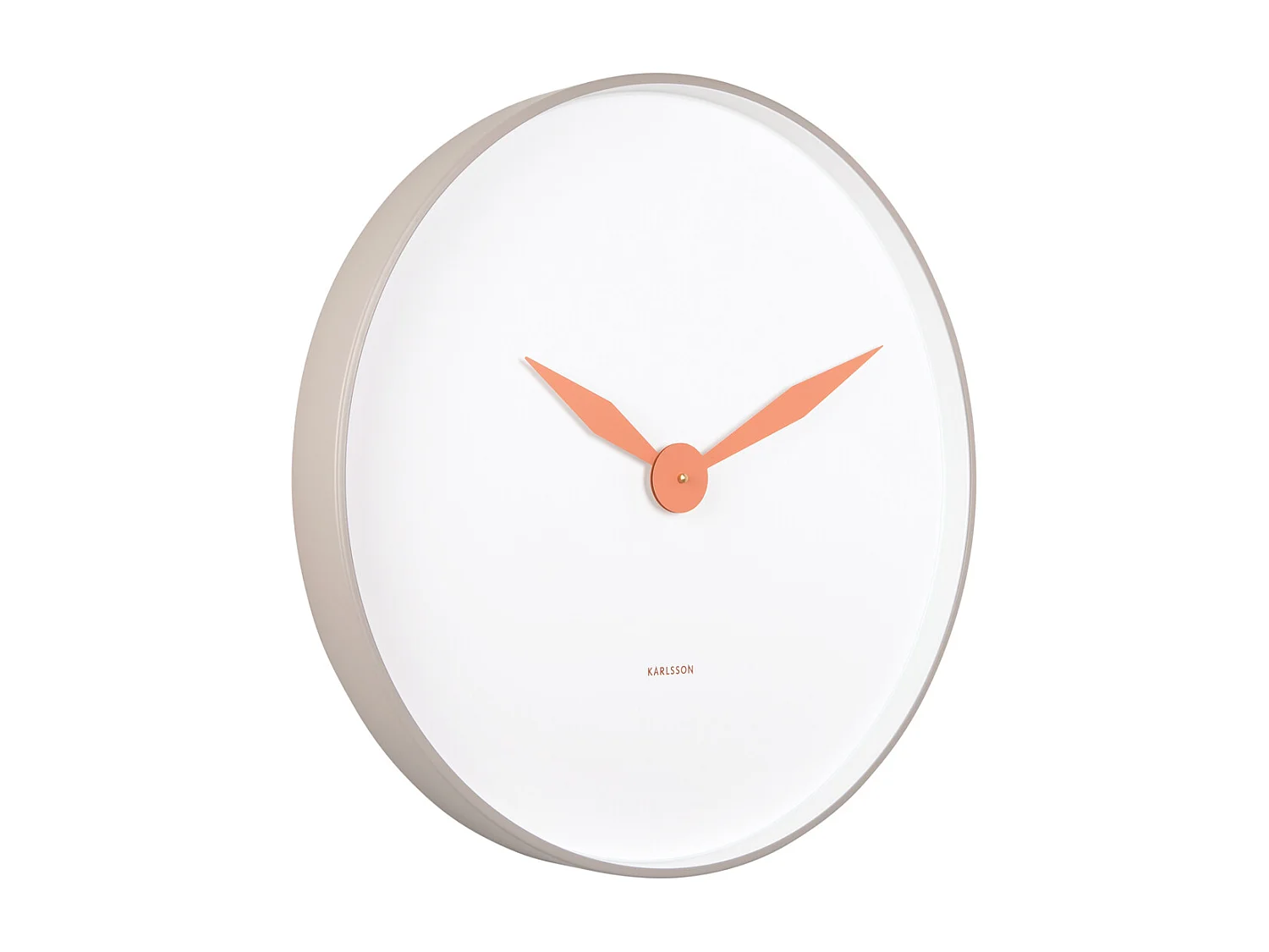 Horloge murale Albatros - Gris - Ø50cm