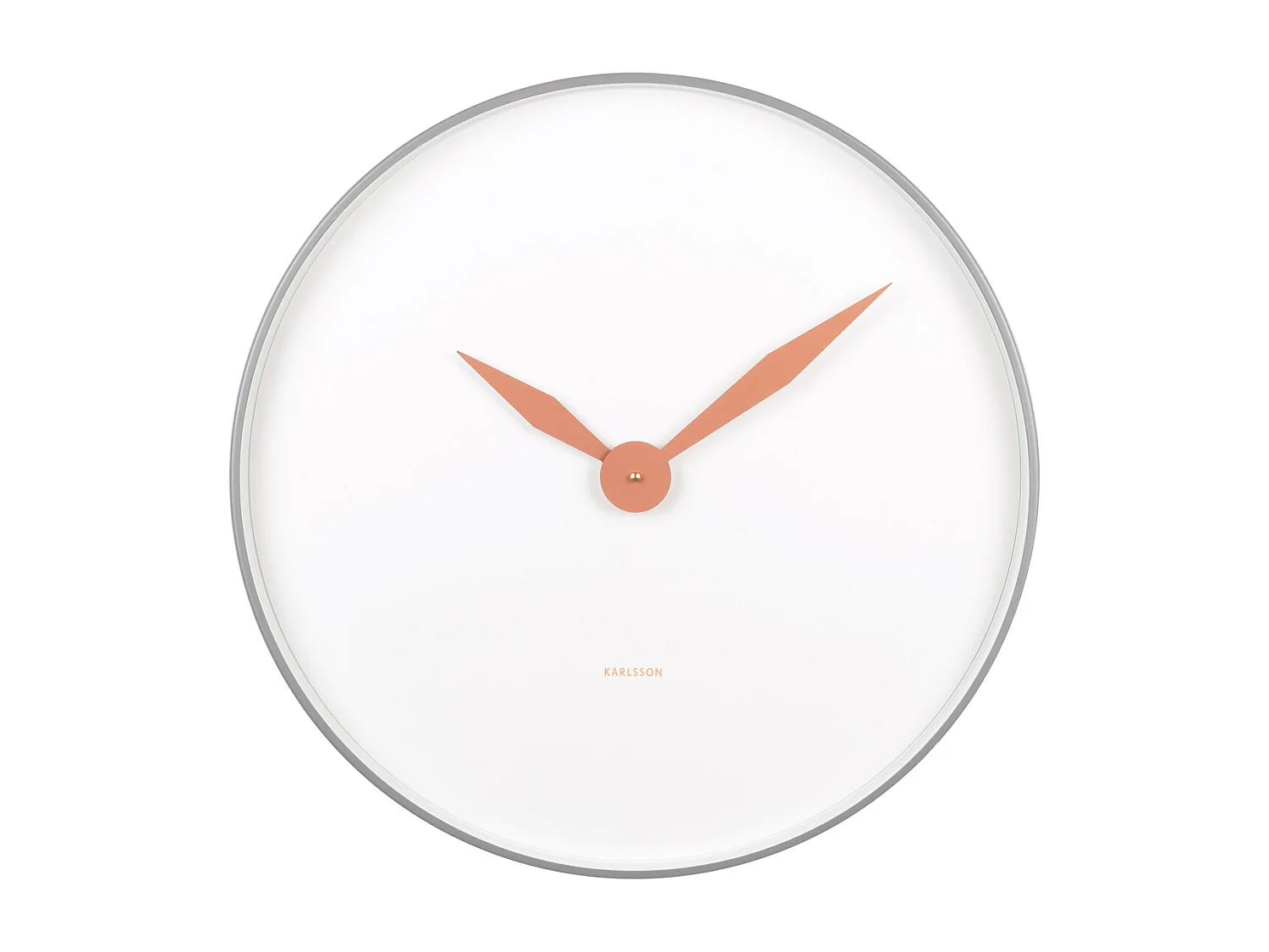 Horloge murale Albatros - Gris - Ø50cm