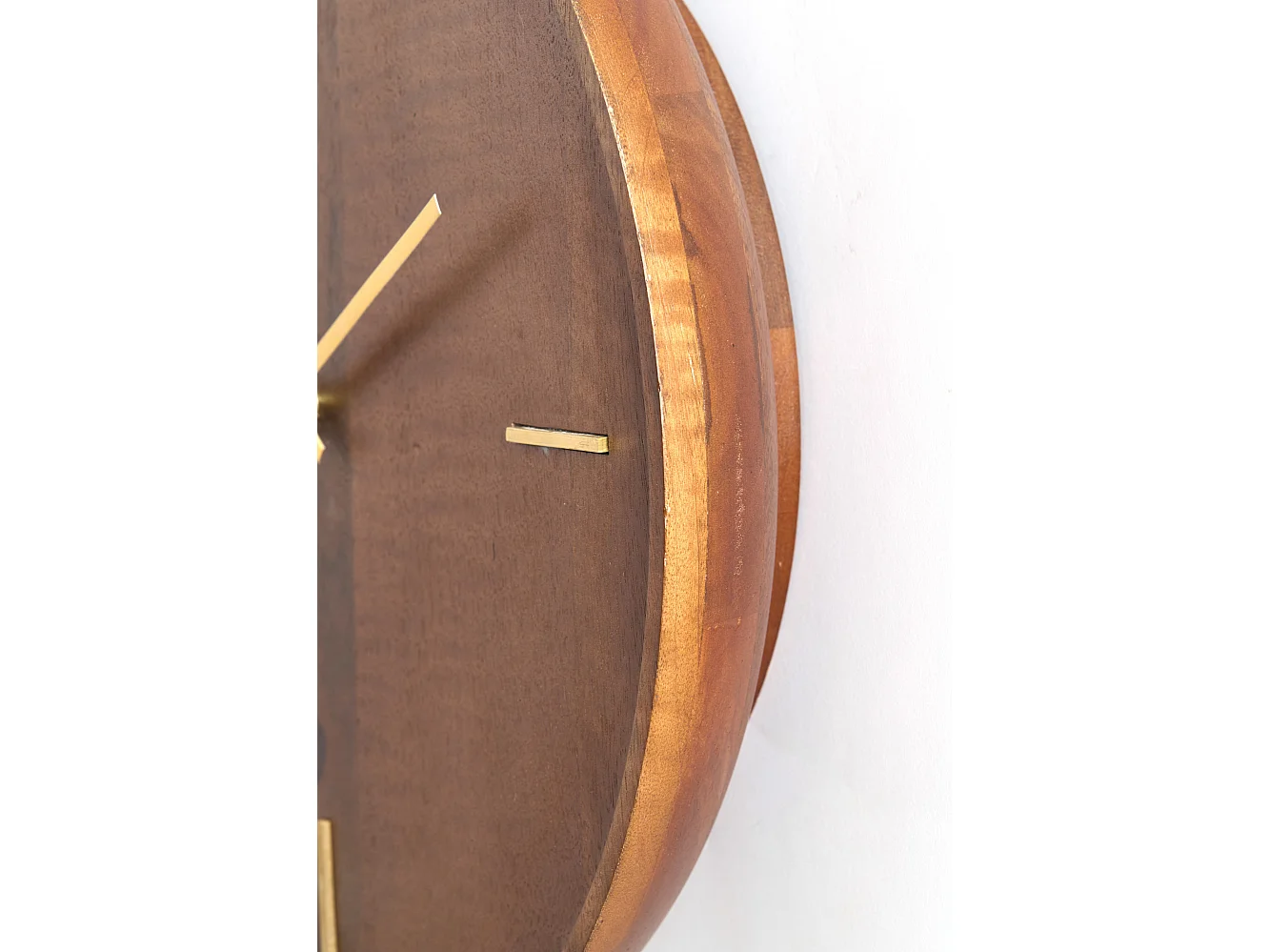 Horloge VETI - 41x6x41cm - Marron