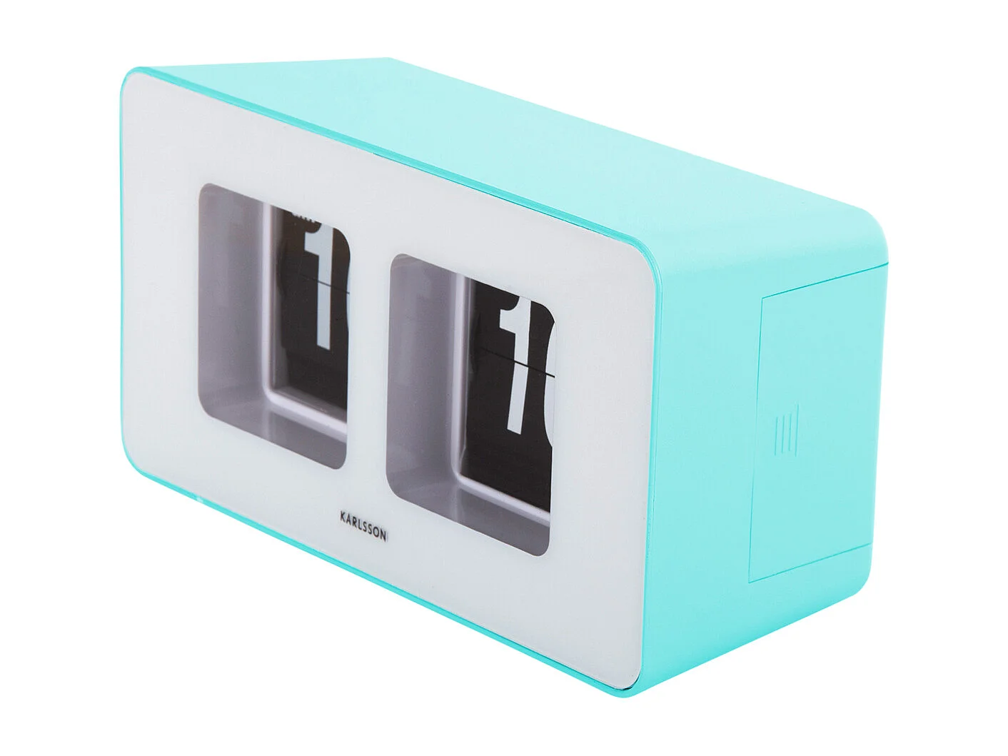 Horloge murale/de table Funky Flip - Bleu turquoise