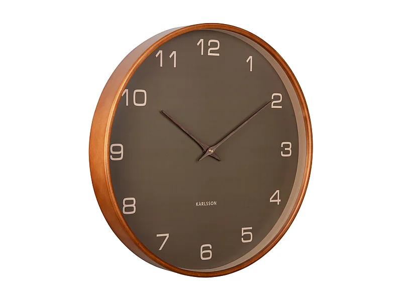 Wanduhr Acento - Moosgrün - Ø40cm